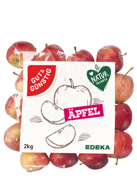 GUT&GÜNSTIG Äpfel Jonagold Deutschland Klasse II 2kg Tragetasche