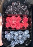 Beeren-Mix Brombeeren,Heidelbeeren,Himbeeren Mix von EU- und Nicht-EU-Obst u.-Gemüse Klasse I 150g Klars