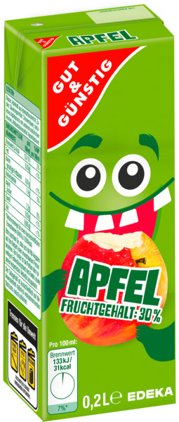 Apfelfruchtsaft 10x0,2l