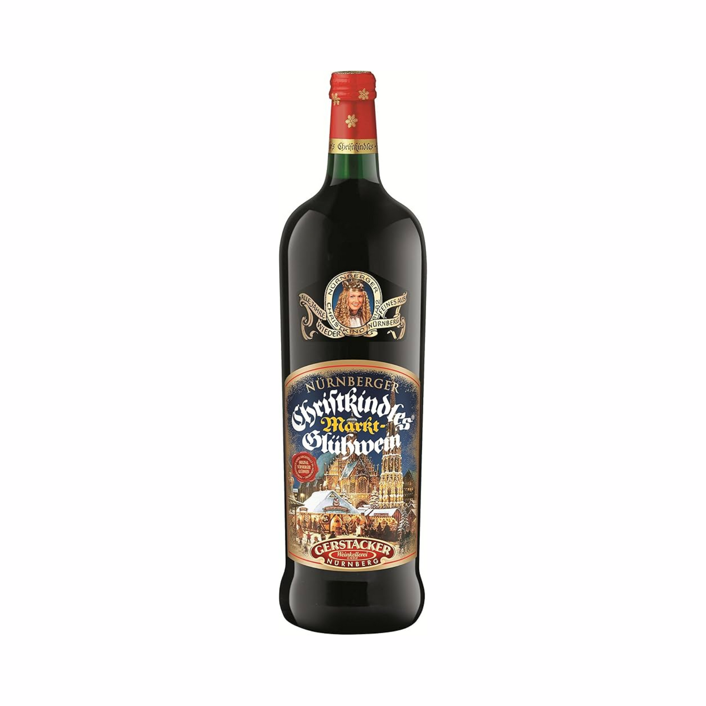 Gerstacker Nürnberger Christkindles Markt Glühwein rot 1l