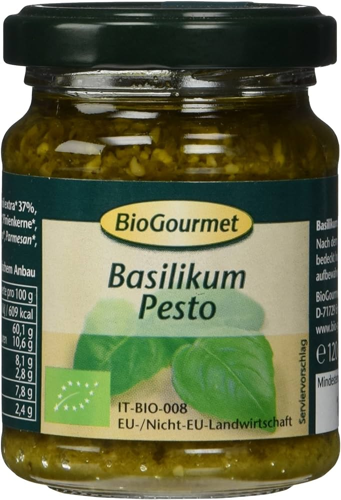 Biogourmet Basilikum Pesto 120g