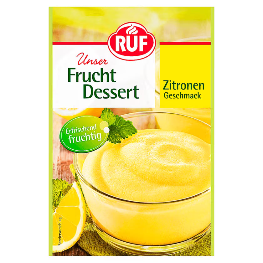 RUF Erfrischungsspeise Zitrone für 1,5l 132g