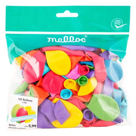 Melloc Luftballons im Mix 50ST