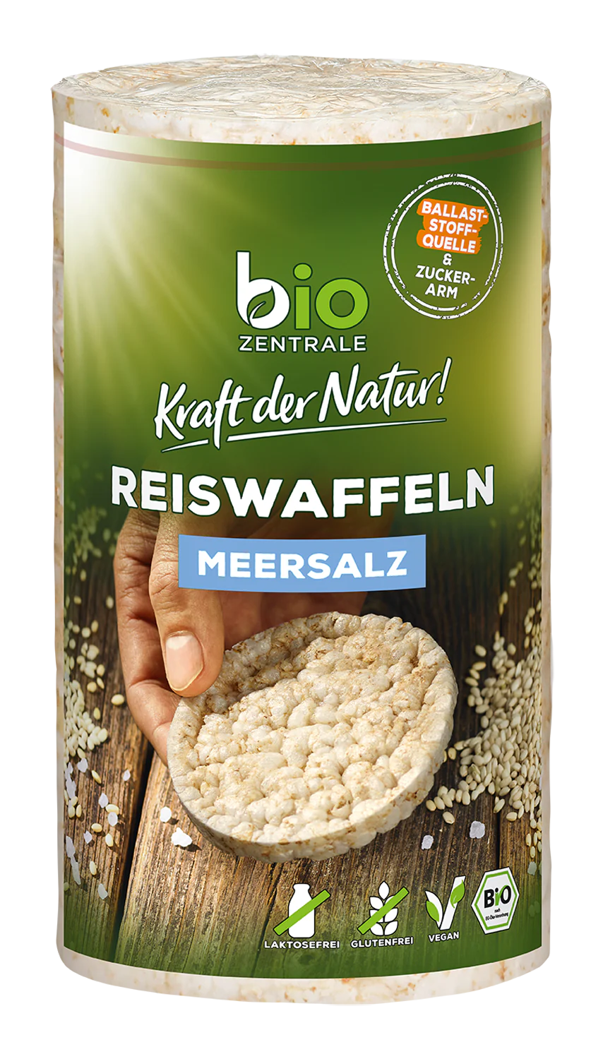 Bio Zentrale Reiswaffeln Meersalz 100g