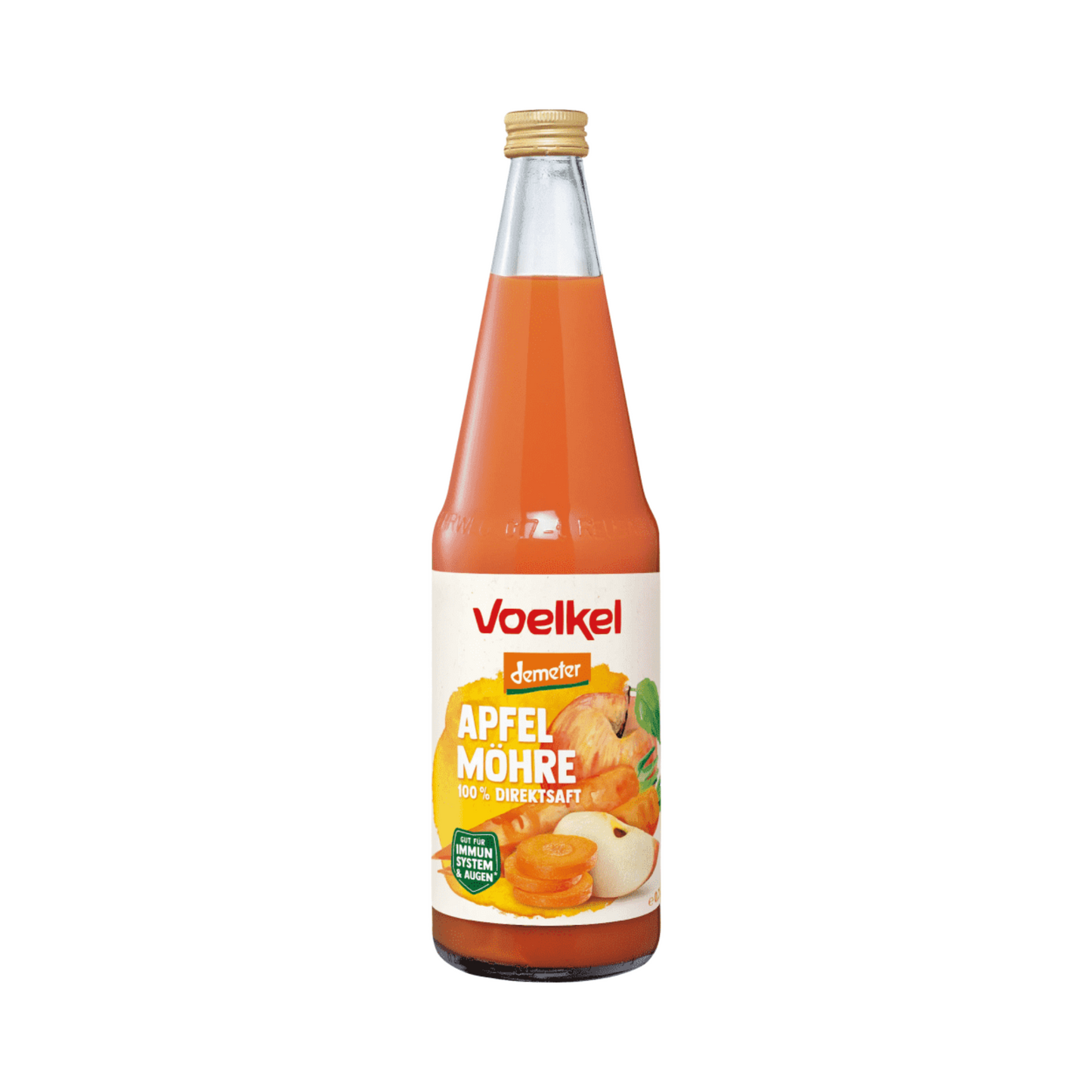 Demeter Voelkel Apfel-Möhre Direktsaft 0,7l MW