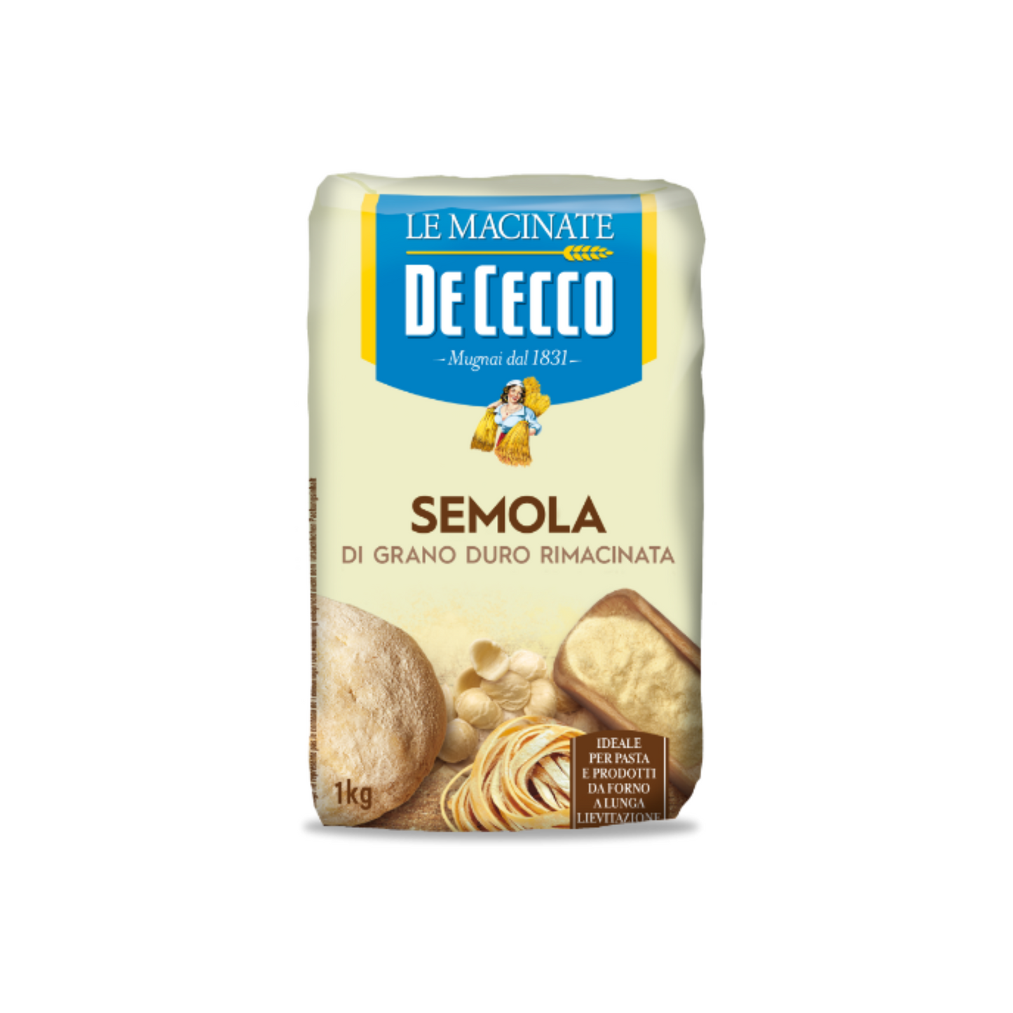 De Cecco Semola Di Grano Duro Rimacinata 1kg
