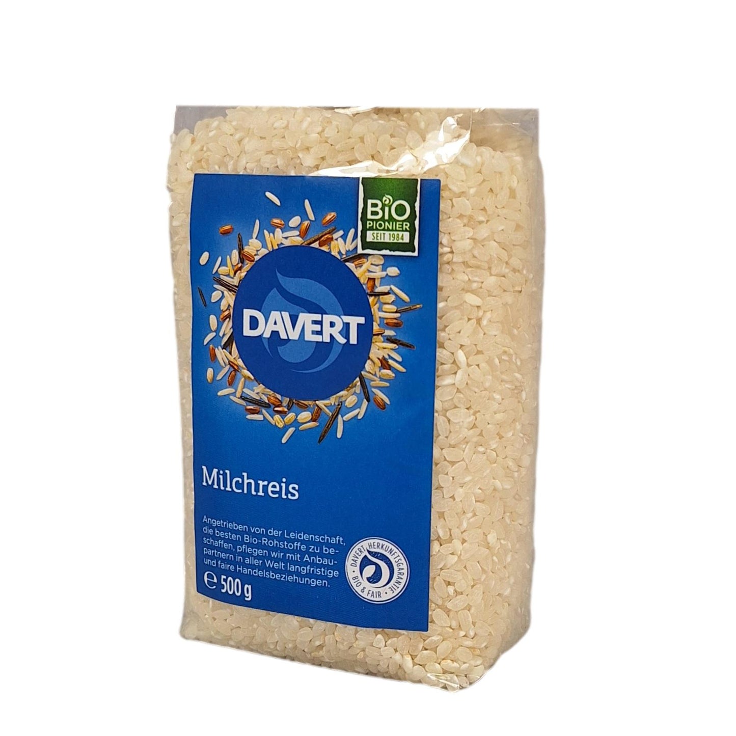 Bio Davert Mühle Milchreis 500g