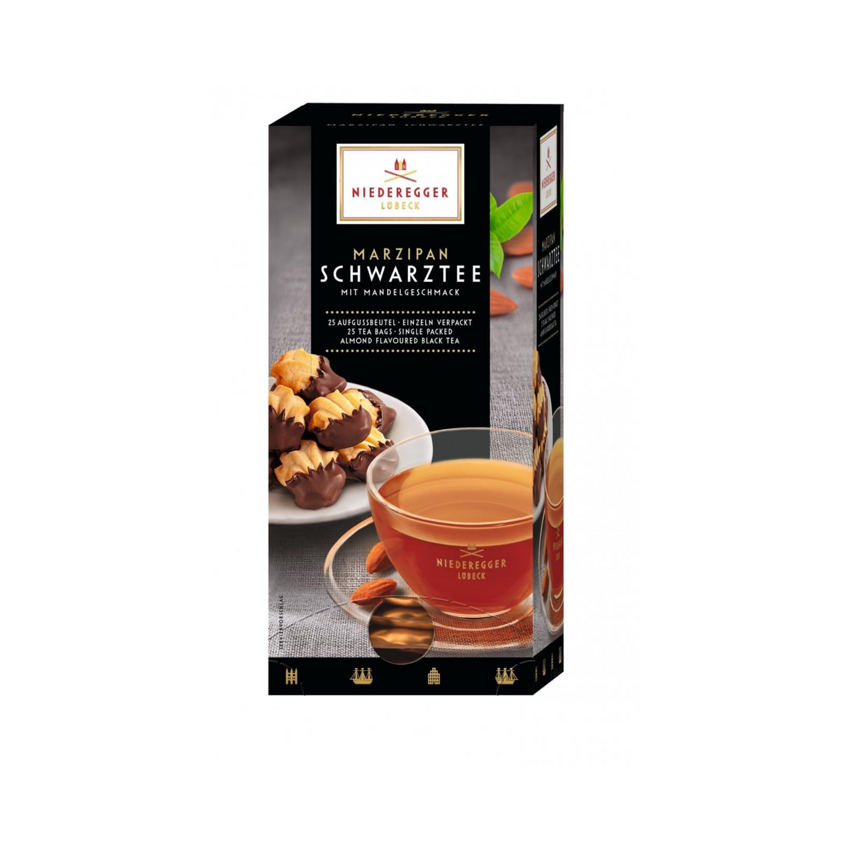 Niederegger Marzipan Schwarztee 43,75g