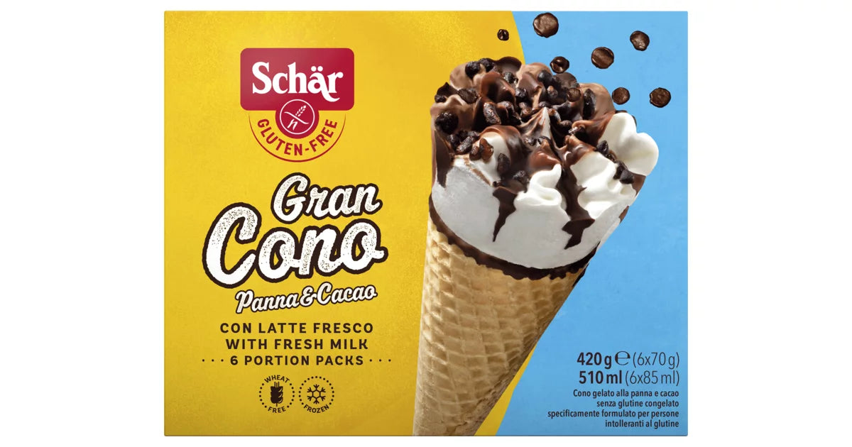Schaer Bonta d'Italia Gran Cono Ice Cream Cones 420g