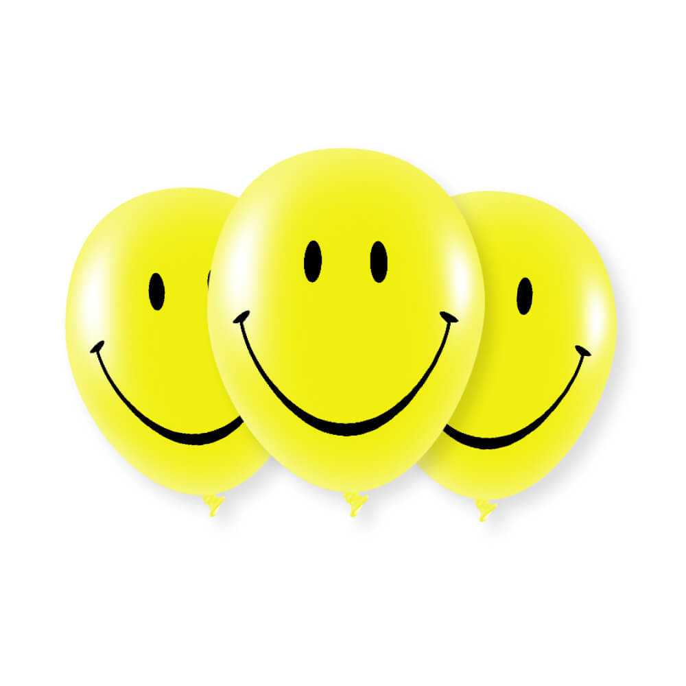 Melloc Luftballons Smile 30cm 6ST