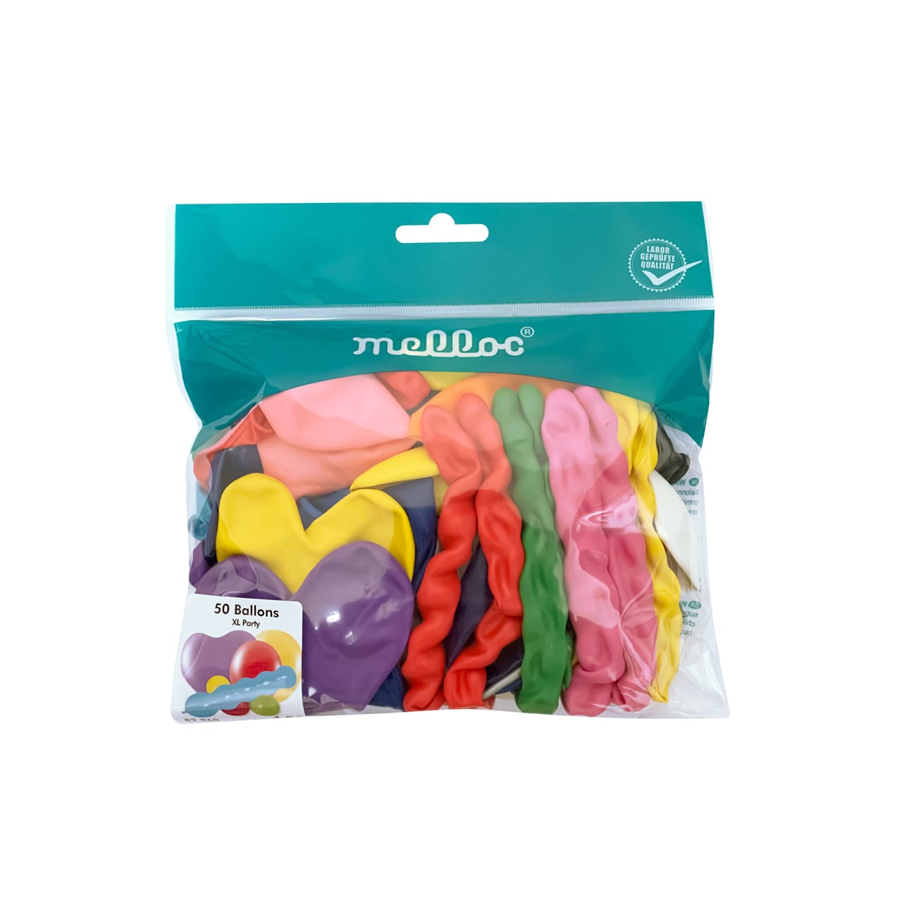 Melloc Luftballons Party Pack 50ST