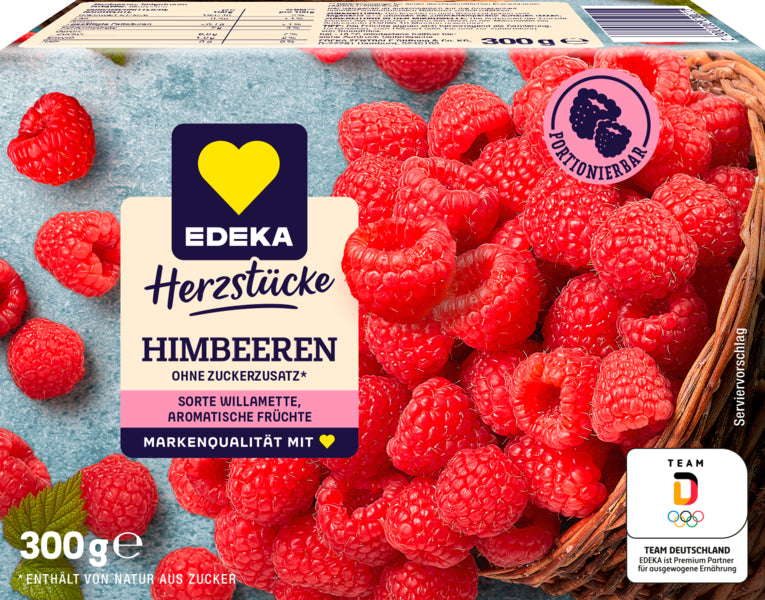 EDEKA Herzstücke Himbeeren 300g