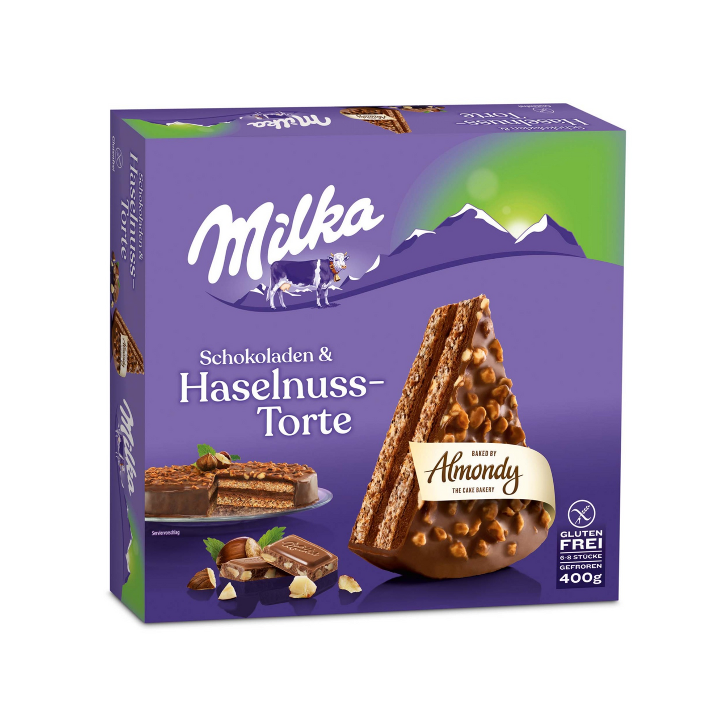 Milka Schokoladen&Haselnuss-Torte 400g