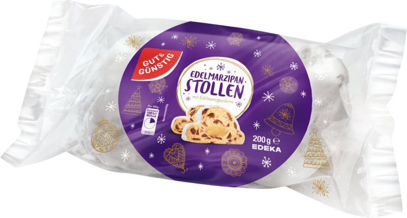 GUT&GÜNSTIG Edel-Marzipanstollen 200g