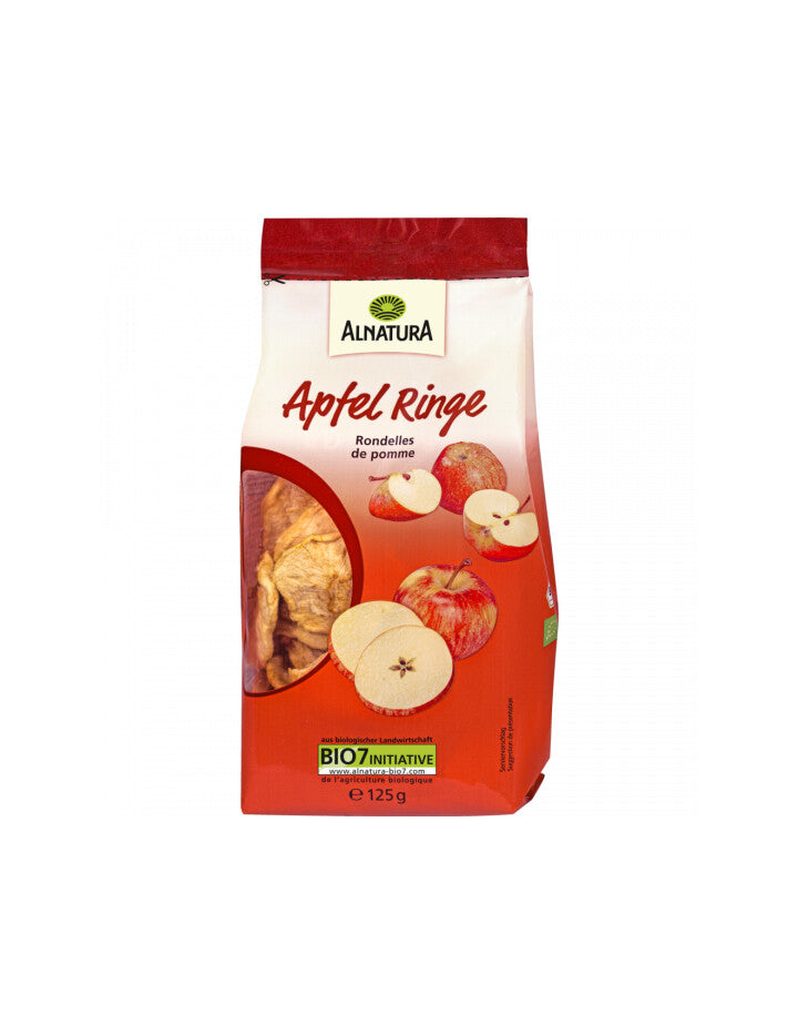 Bio Alnatura Apfel Ringe 125g