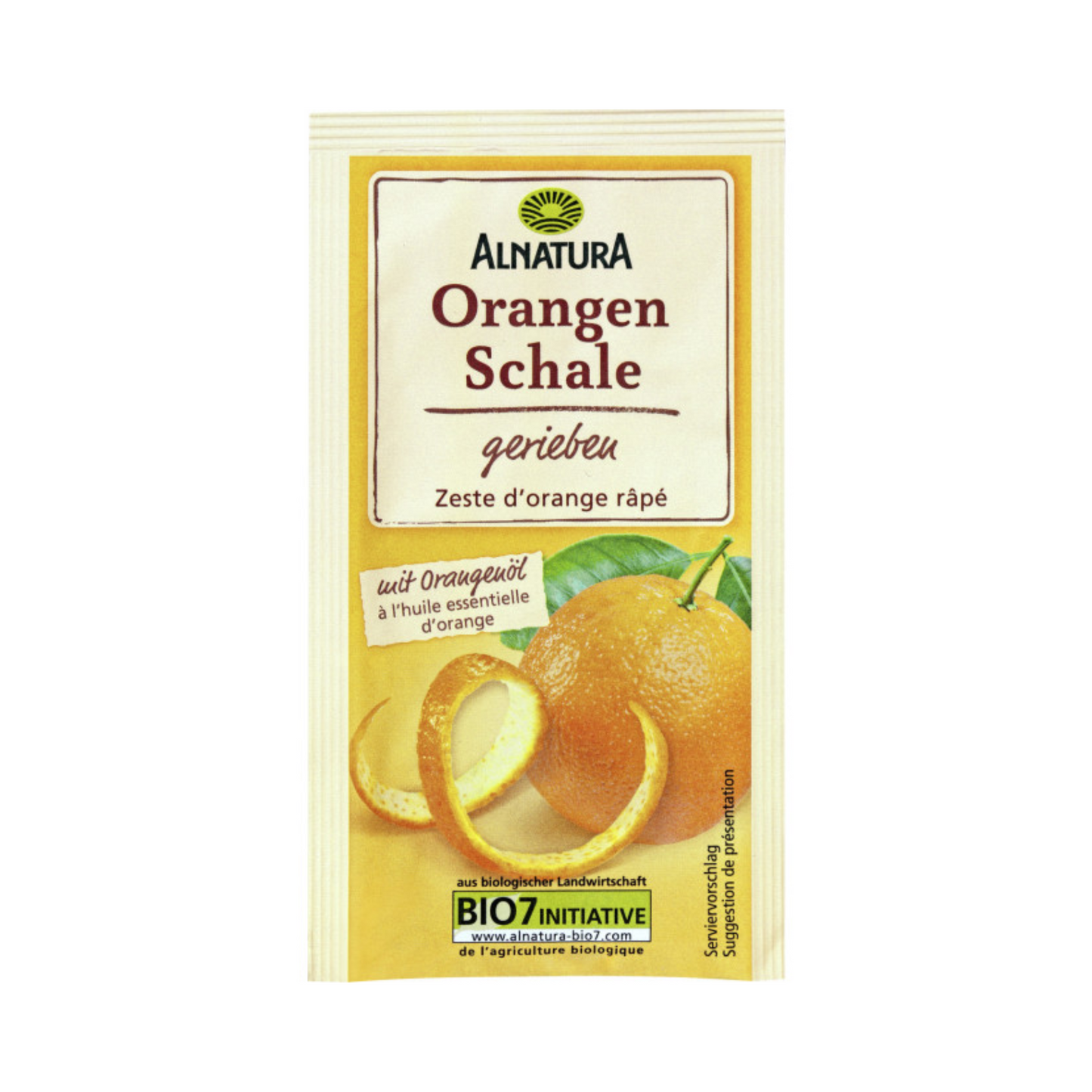 Bio Alnatura Orangenschale gerieben 5g