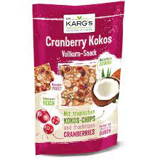 Dr.Karg Snack Cranberry Kokos 110g