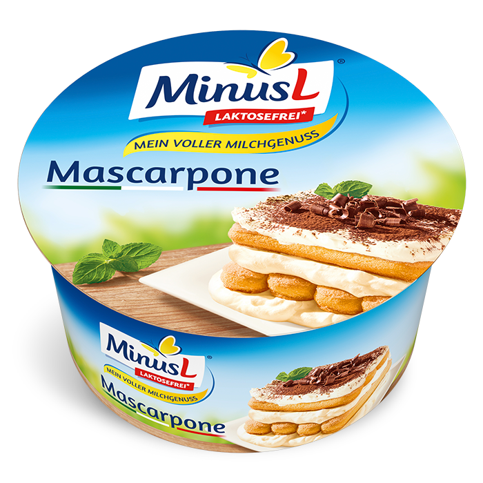 MinusL Mascarpone 80% Doppelrahmstufe 250g