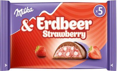 Milka Schoko Riegel Erdbeere 182,5g