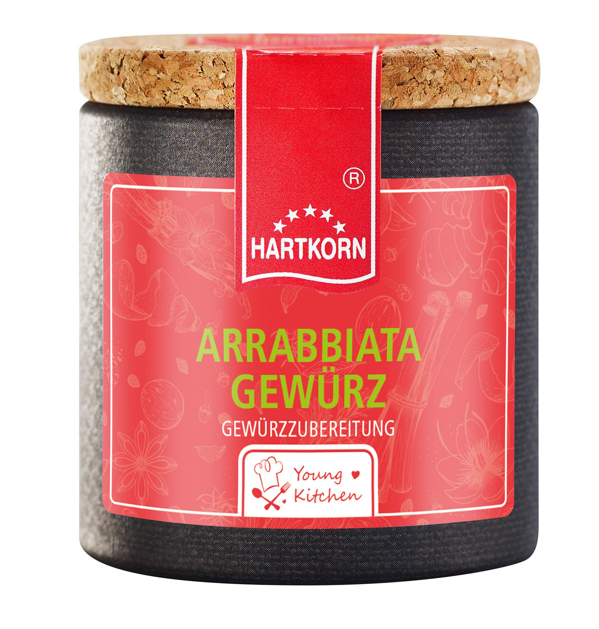 Hartkorn Young Kitchen Arrabbiata Gewürz 45g