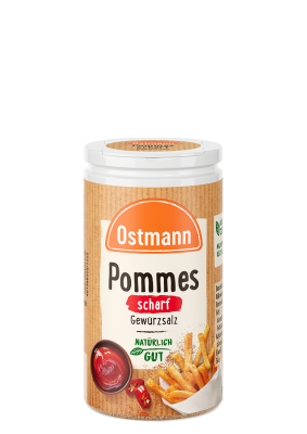 Ostmann Pommes Gewürzsalz scharf 70g