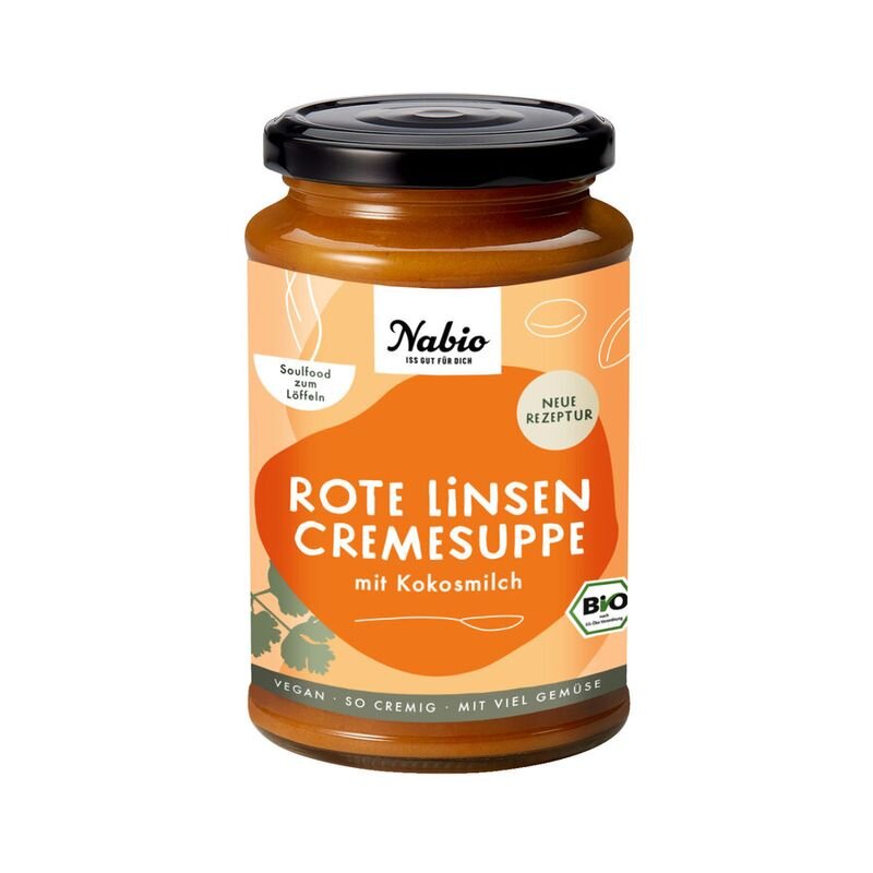 Bio Nabio Rote Linsen Suppe 375ml