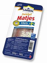 Larsen Zwiebel Matjesfilets ohne Haut 200g