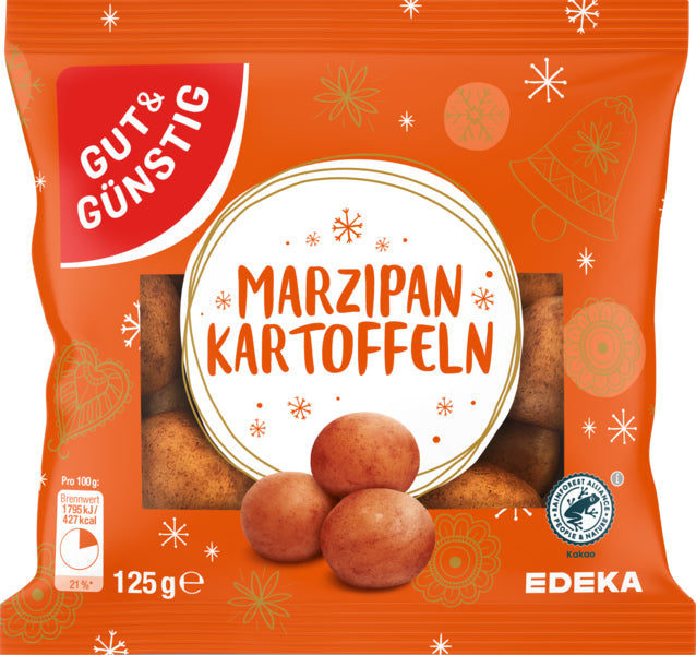 GUT&GÜNSTIG Marzipan Kartoffeln 125g