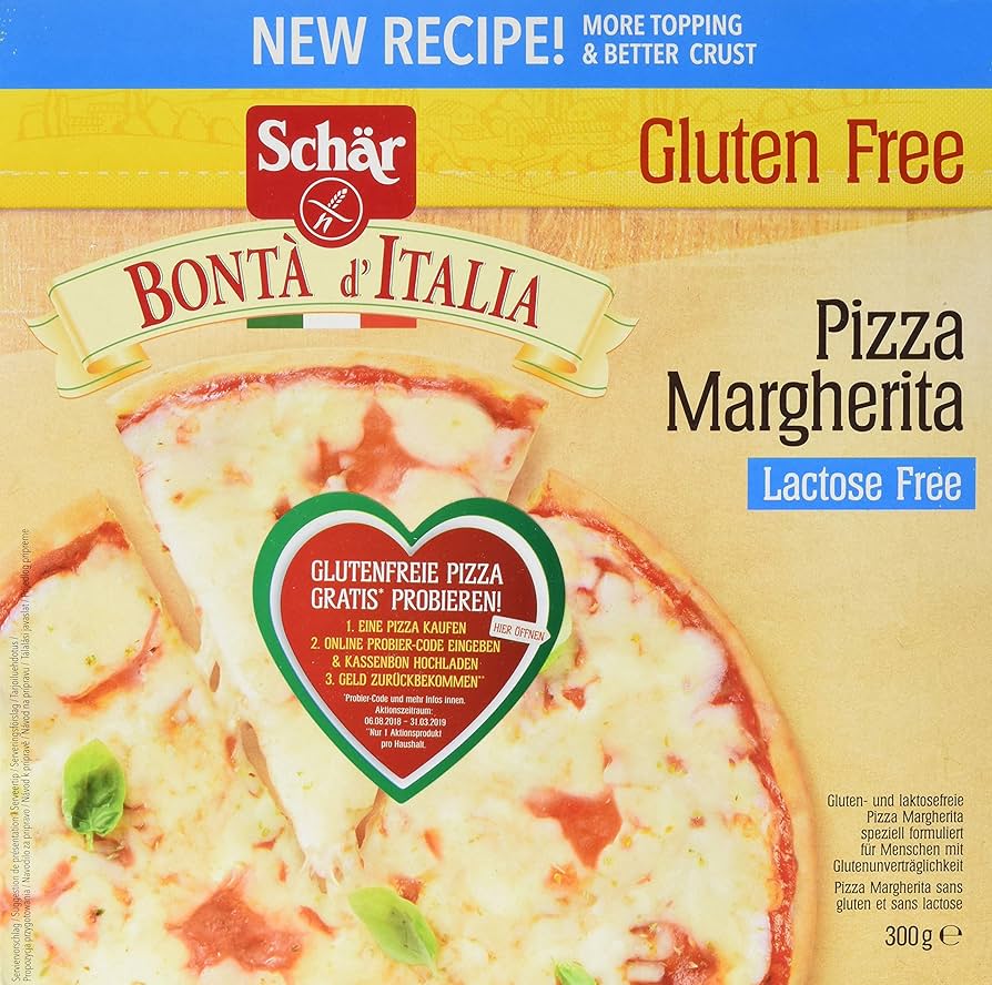 Schär Pizza Margherita laktosefrei 300g