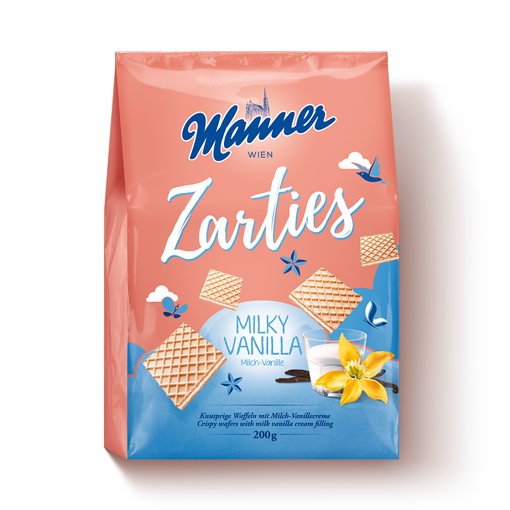 Manner Milky-Vanilla Waffeln 200g