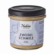 Bio Nabio Brotzeit Zwiebelschmelz ohne Palmöl 135g