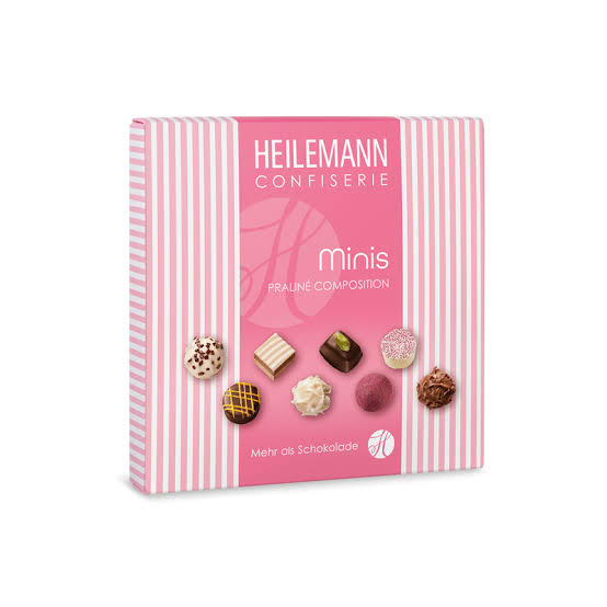 Heilemann Mini-Pralines rosa-weiß 91g