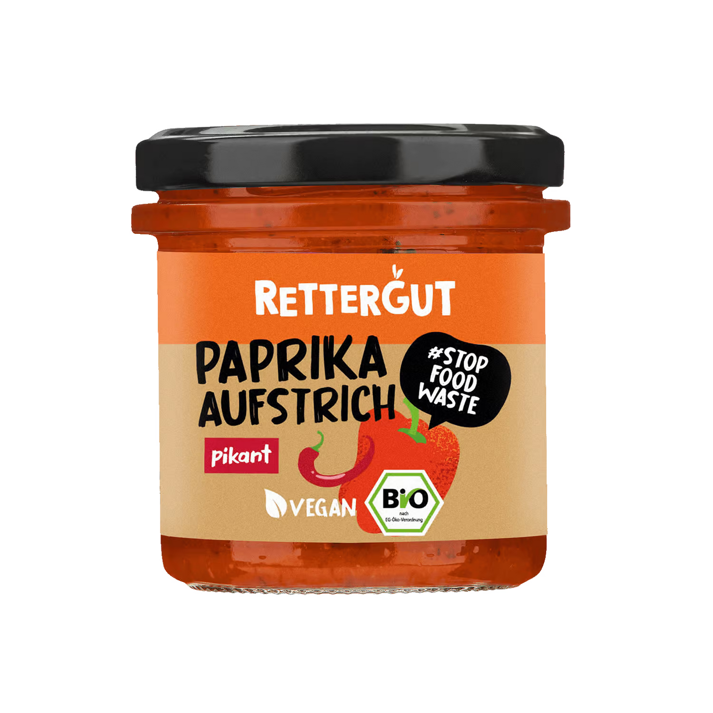 Bio Followfood Brotaufstrich Paprika pikant 135g