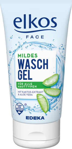 EDEKA elkos Face Waschgel Aloe Vera 150ml – foodpipe Stralsund & Greifswald