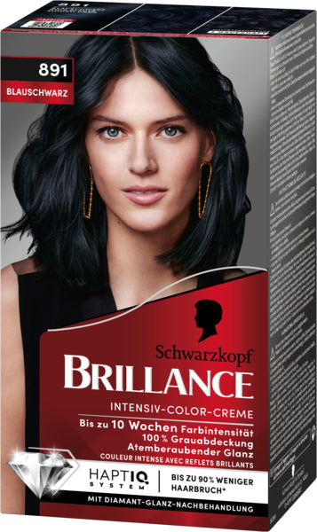 Brillance Intensiv-Color-Creme 891 blauschwarz