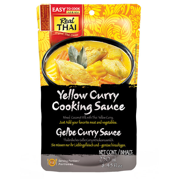 Real Thai gelbe Currysauce 250ml