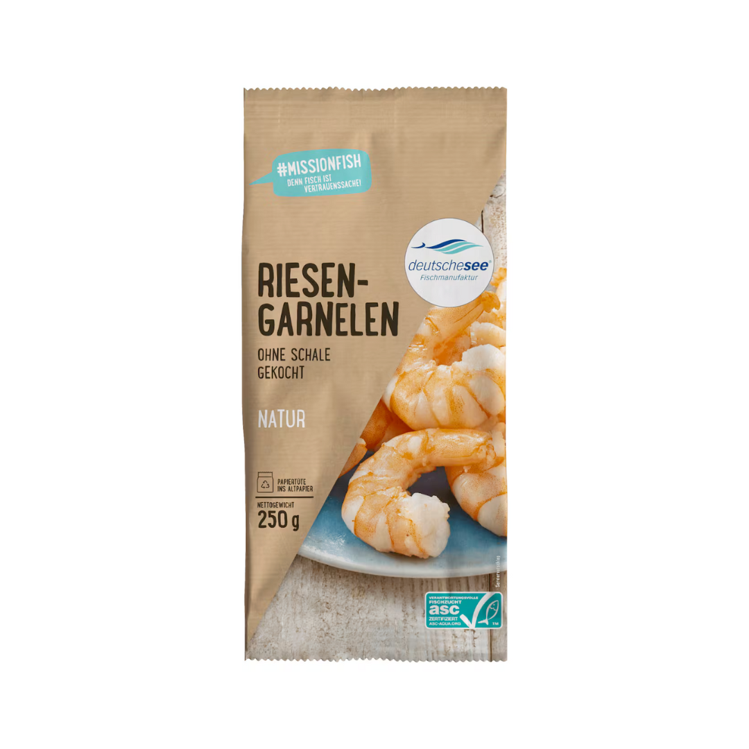 ASC Deutsche See Riesengarnele 250g
