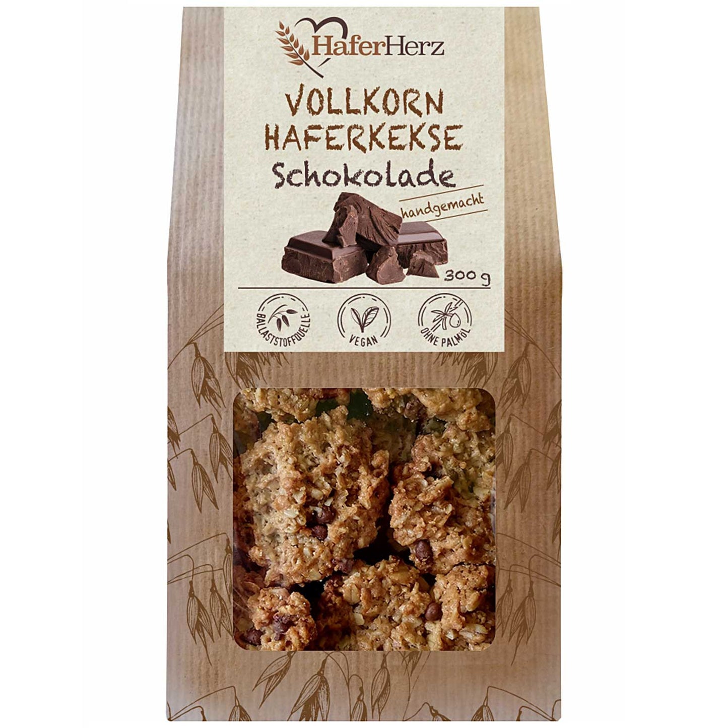 HaferHerz Schokolade vegan 300g