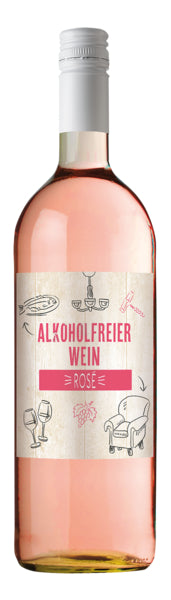 Alkoholfreier Wein Hauswein rose 1l