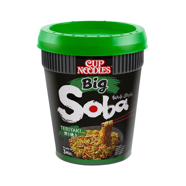 Nissin Cup Noodles Soba Big Teriyaki 113g