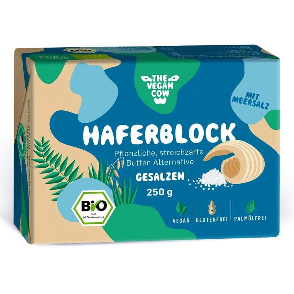 Bio The Vegan Cow Haferblock gesalzen 250g