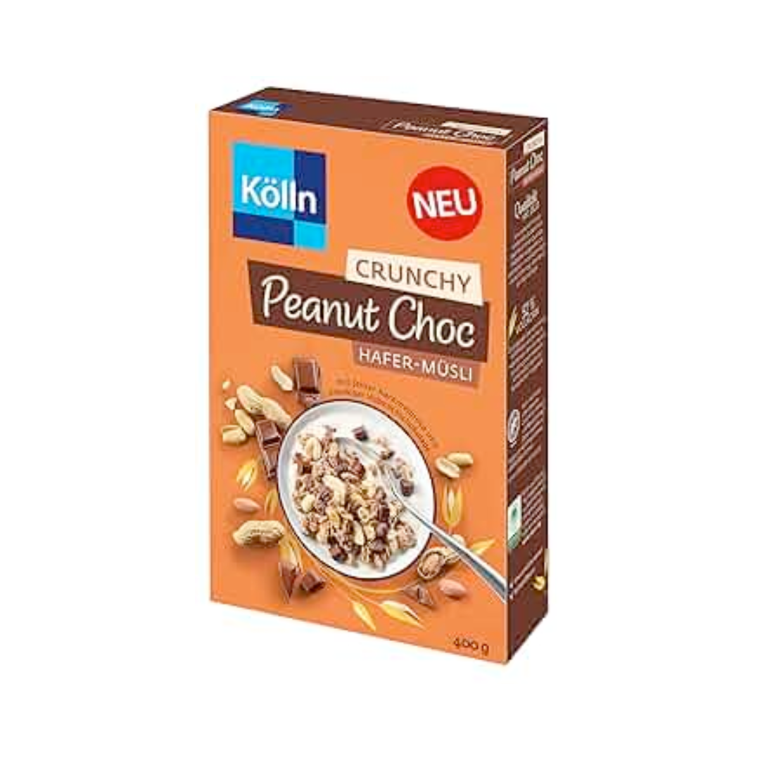 Kölln Crunchy Peanut Choc Hafer-Müsli 400g