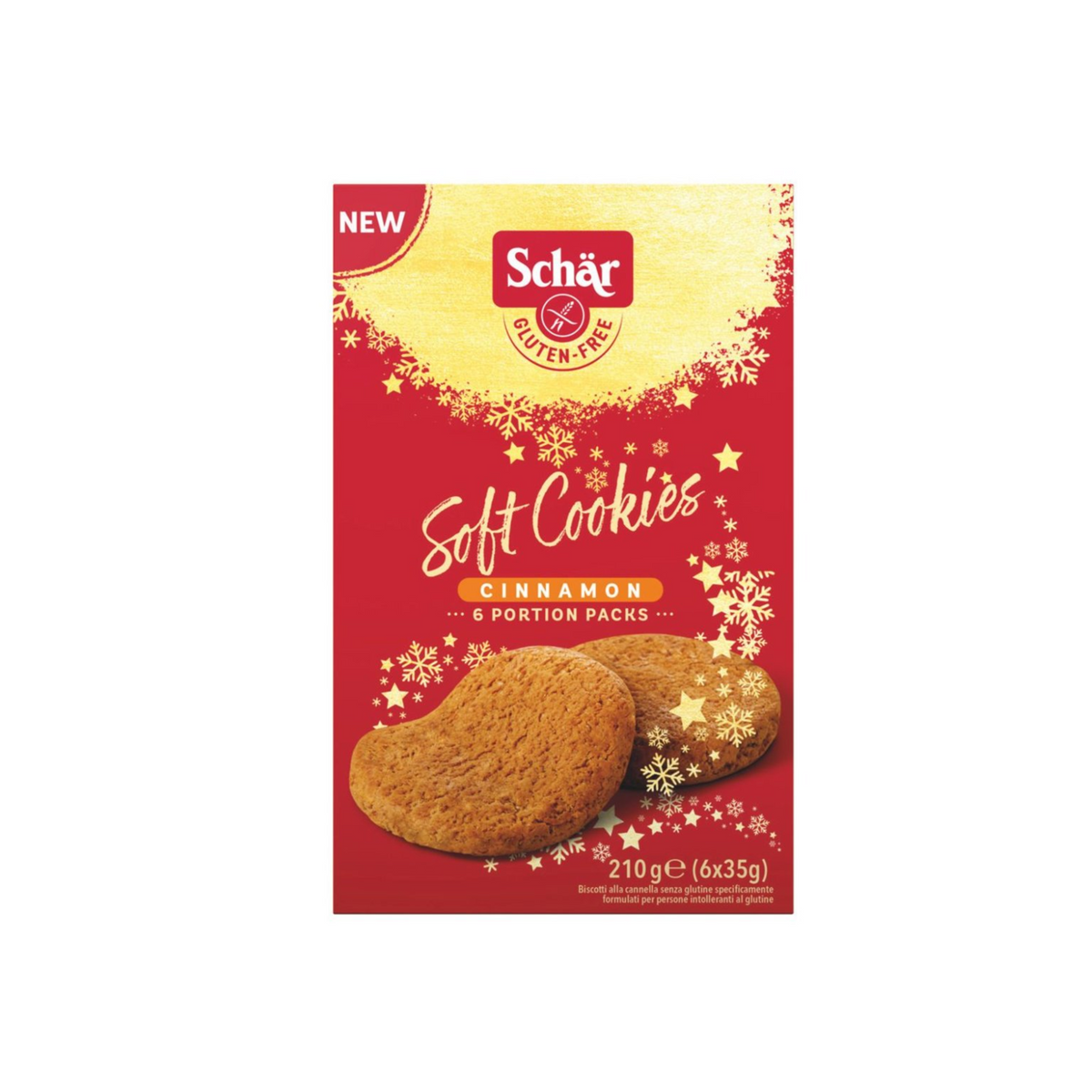 Schär Soft-Cookies Cinnamon 210g