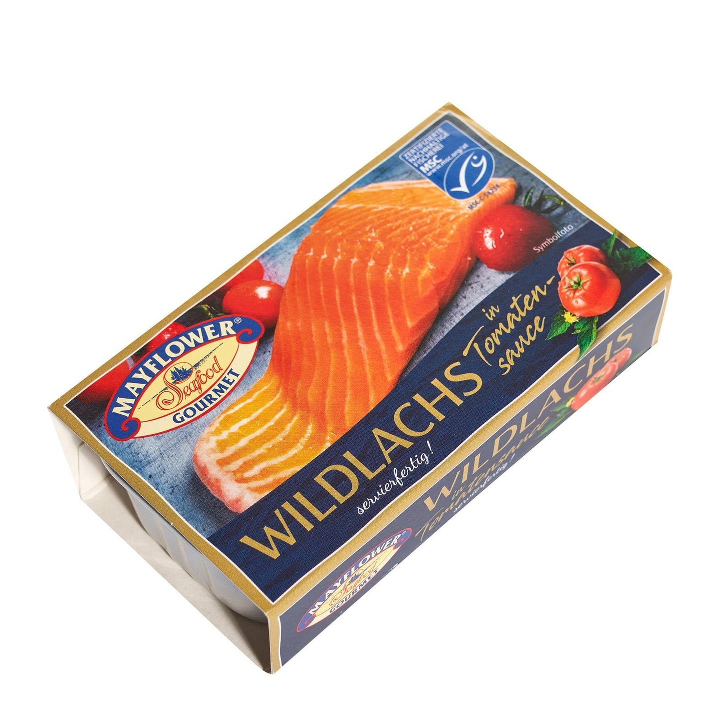 May Flower MSC Wildlachs oHog in Tomatensoße 125g