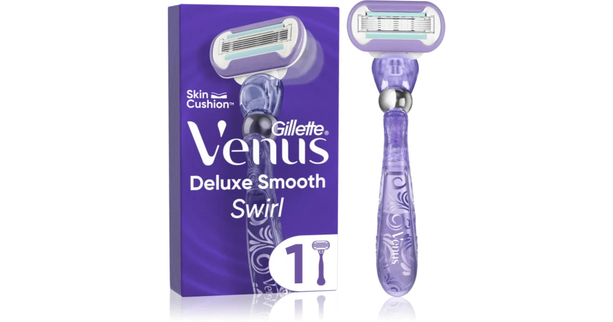 Gillette Venus Deluxe Smooth Swirl Rasierapparat mit Klinge