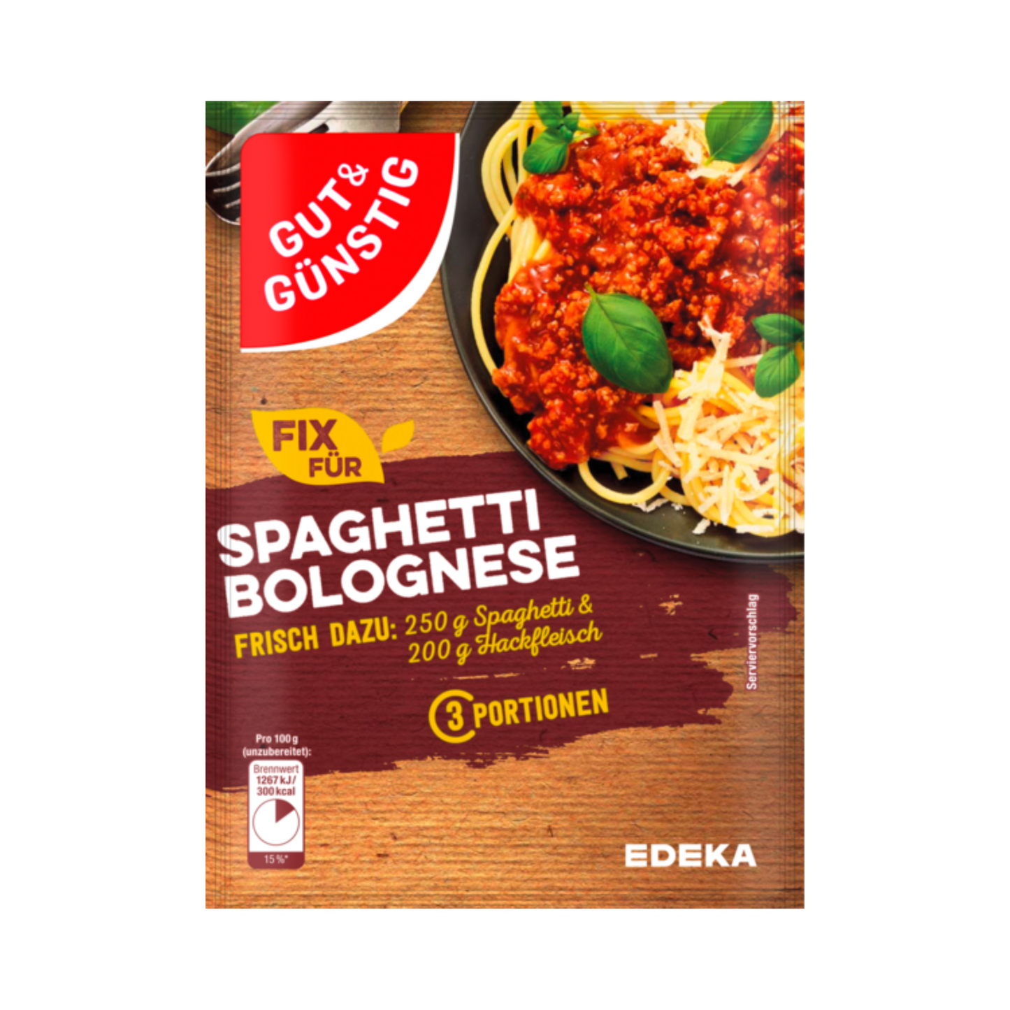 GUT&GÜNSTIG Fix Spaghetti Bolognese 40g