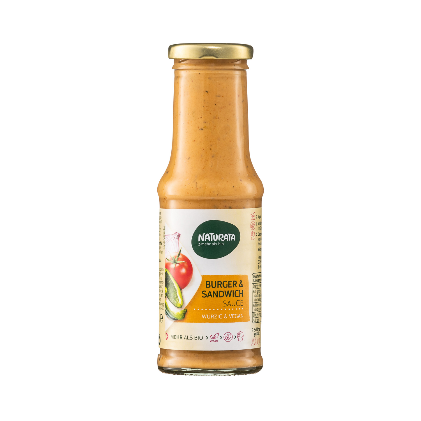 Bio Naturata Vegane Burger Sandwich Sauce 210ml