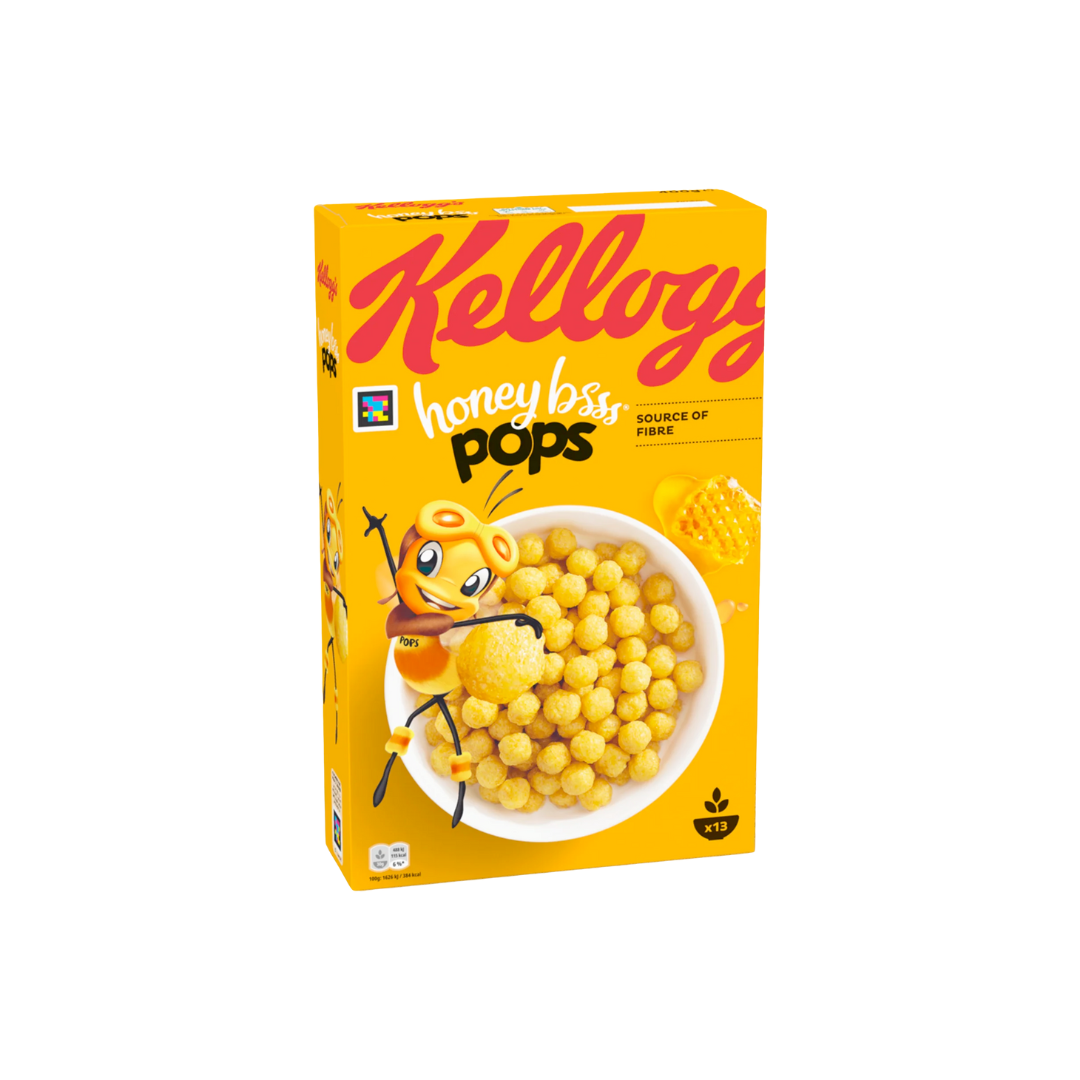 Kellogg's Honey Bsss Pops 400g