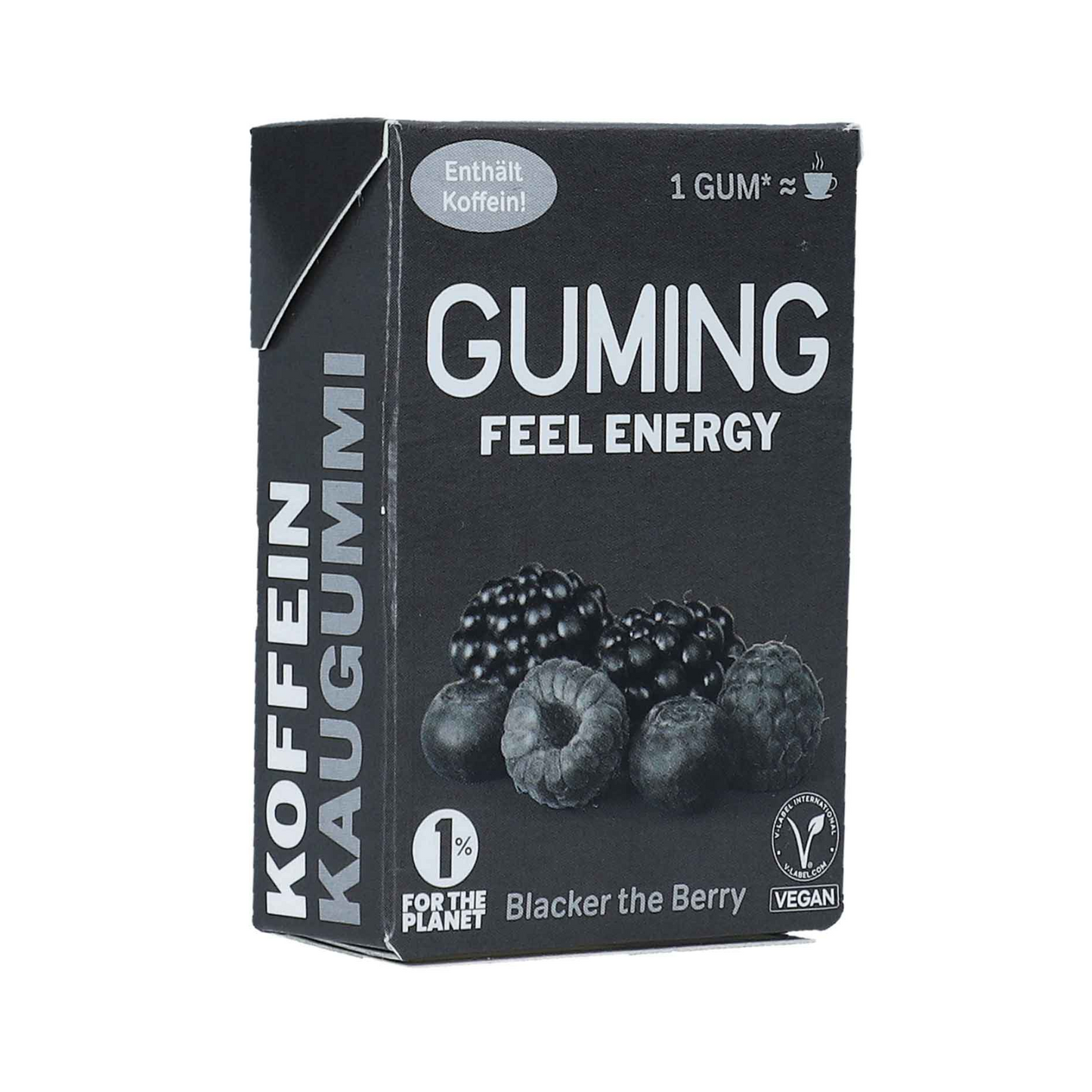 Guming Energy Kaugummi Blacker the Berry 24g