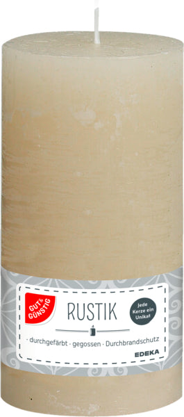 GUT&GÜNSTIG Rustikstumpe creme 16x7cm